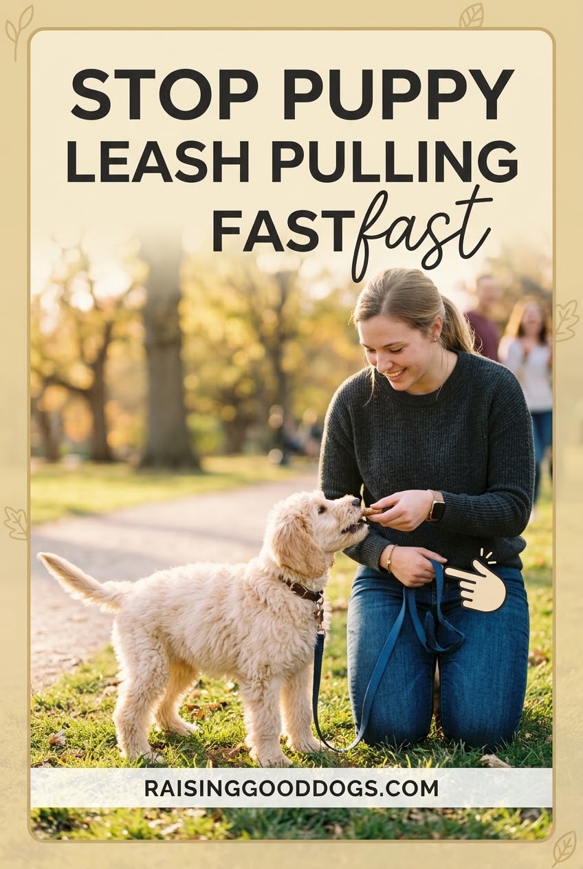 Stop Puppy Leash Pulling Fast