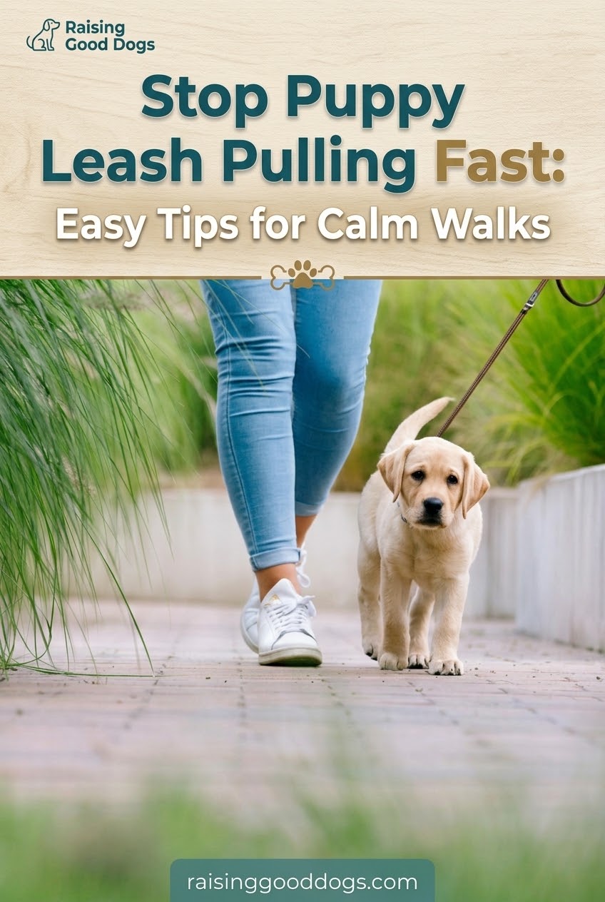 Stop Puppy Leash Pulling Fast: Easy Tips for Calm Walks