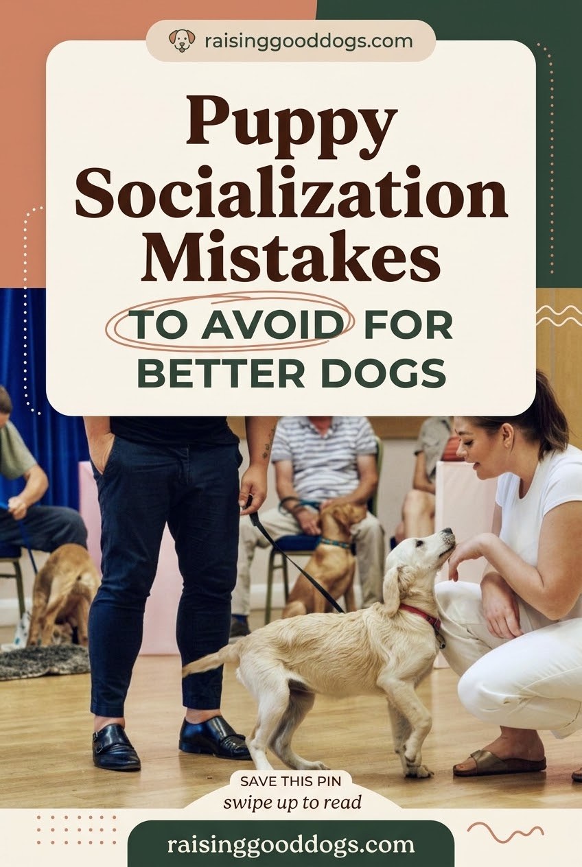 Puppy Socialization Mistakes to Avoid for Better Dogs
