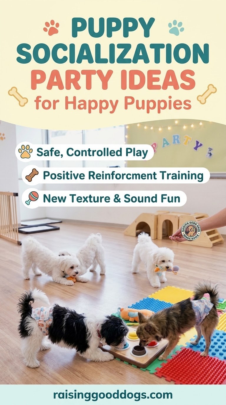 Puppy Socialization Party Ideas for Happy Puppies