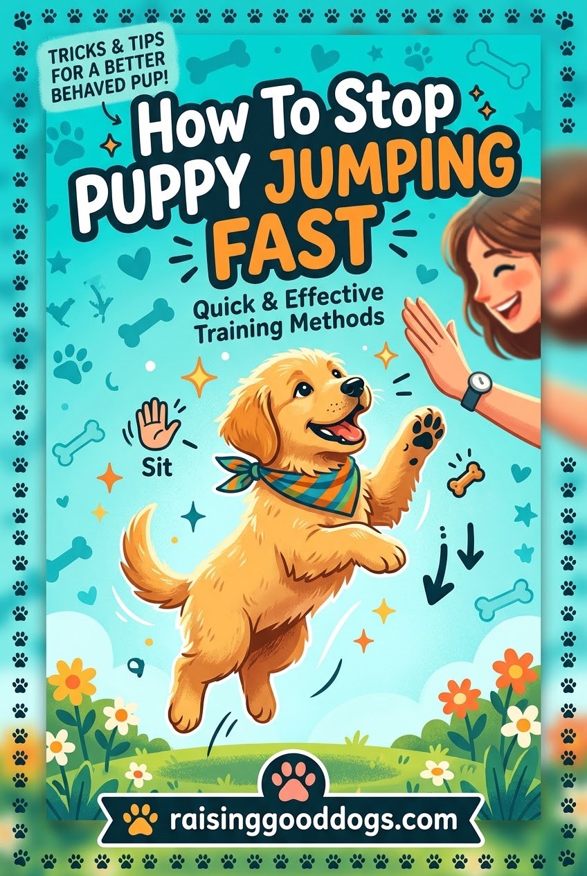 How To Stop Puppy Jumping Fast