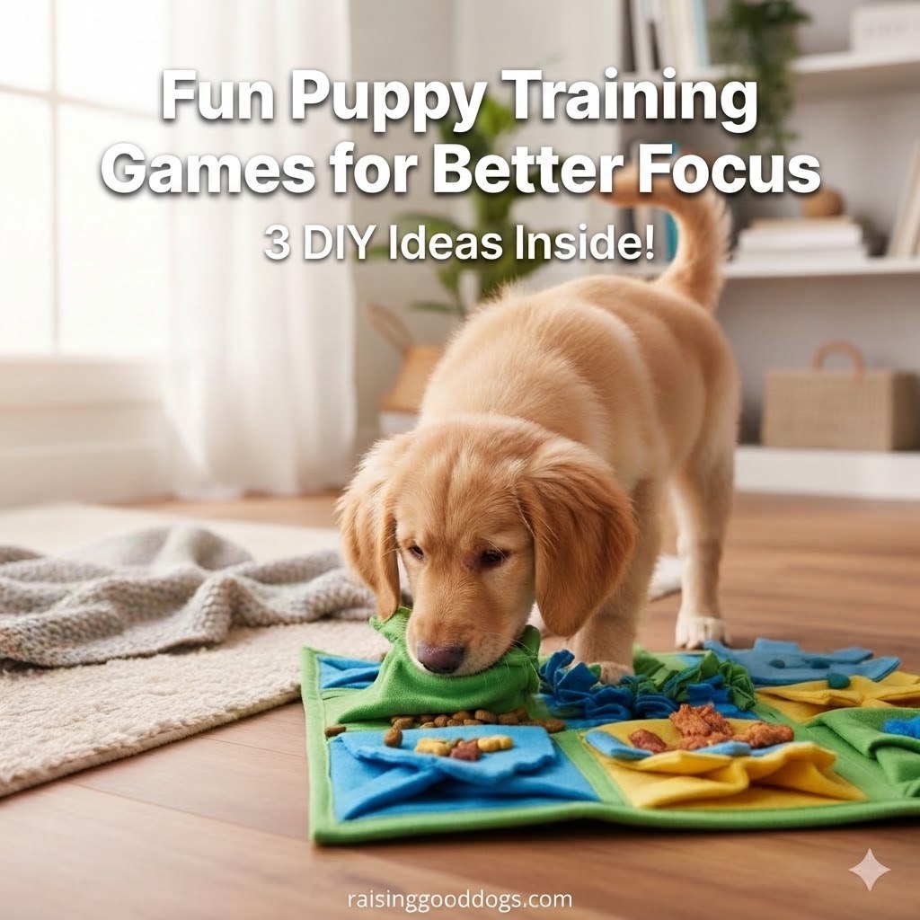 Fun Puppy Training Games for Better Focus