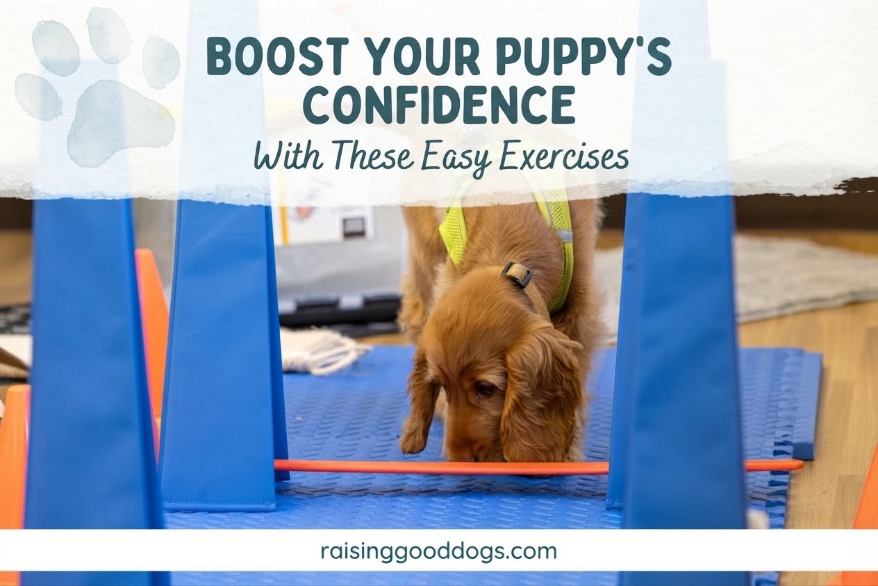 Boost Your Puppy's Confidence With These Easy Exercises