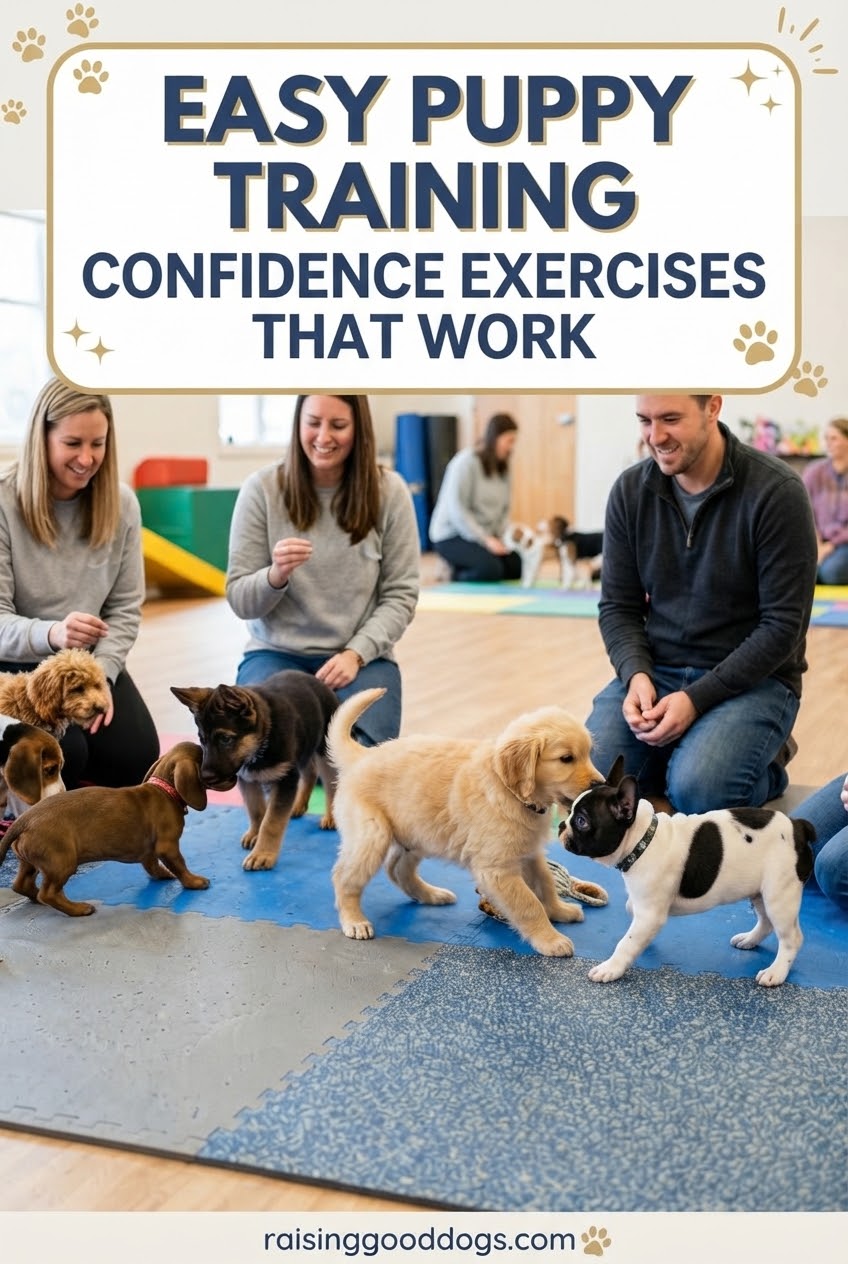 Easy Puppy Training Confidence Exercises That Work
