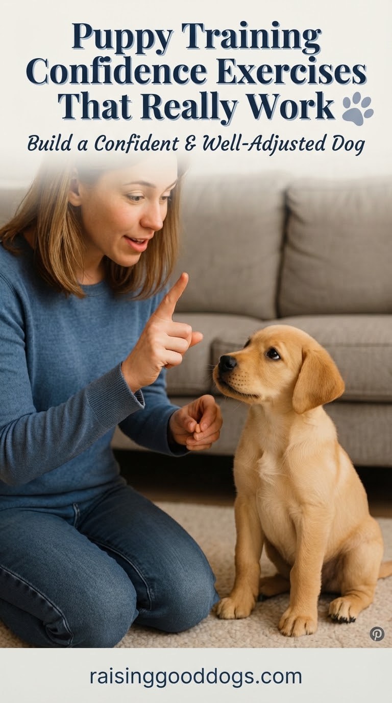 Puppy Training Confidence Exercises That Really Work