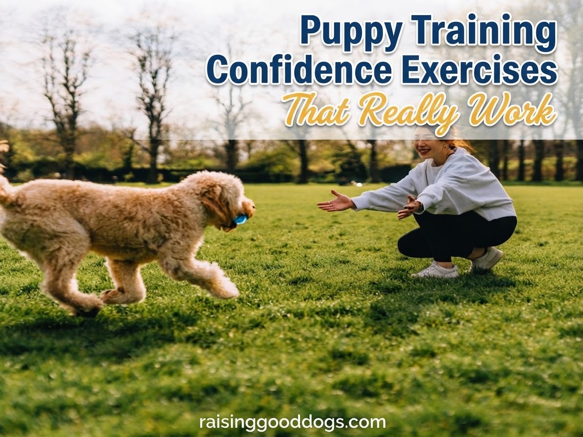 Puppy Training Confidence Exercises That Really Work
