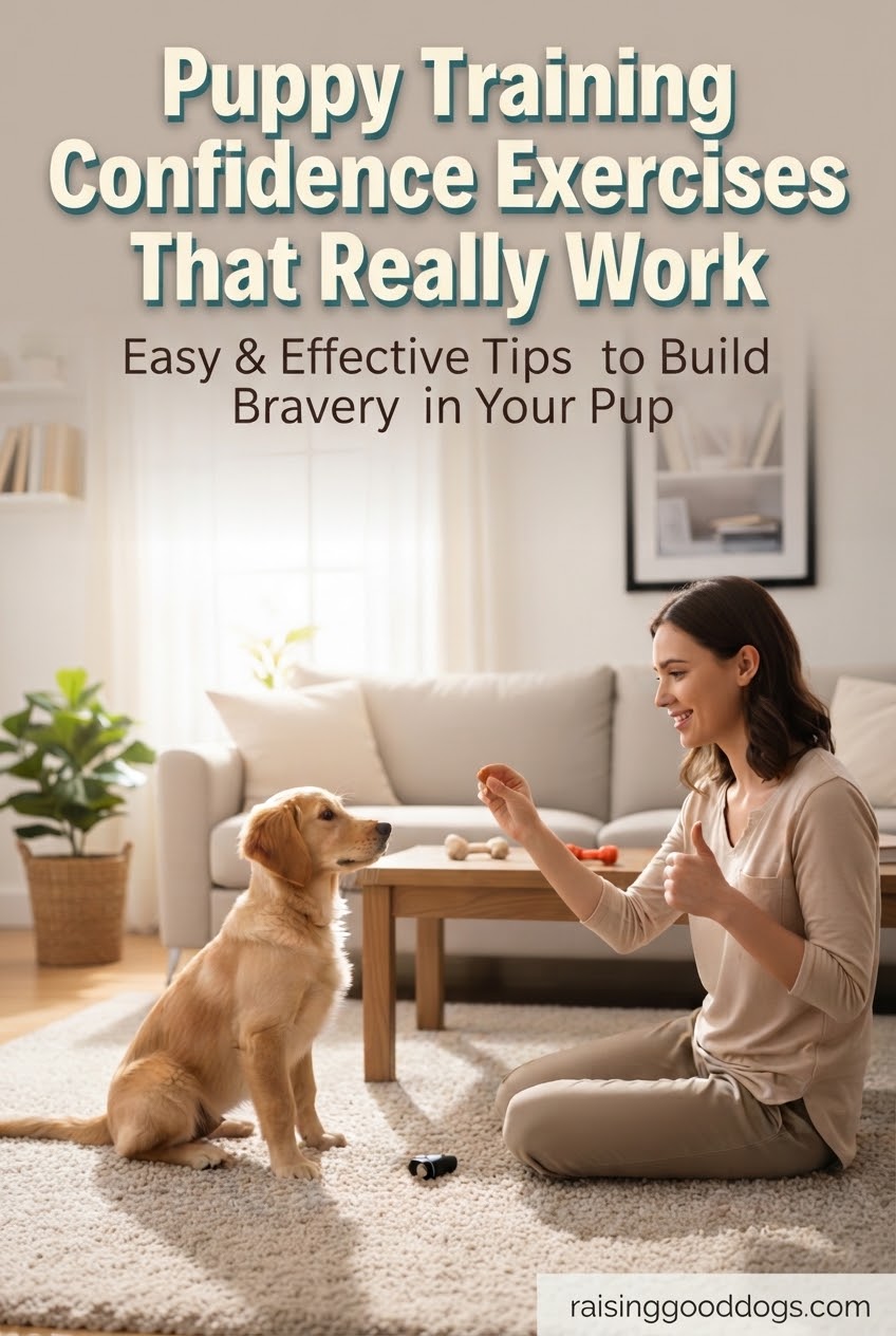 Puppy Training Confidence Exercises That Really Work
