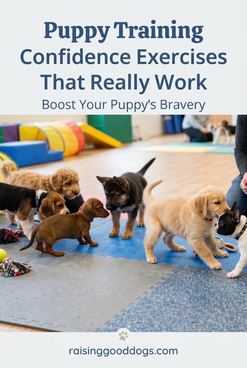Puppy Training Confidence Exercises That Really Work