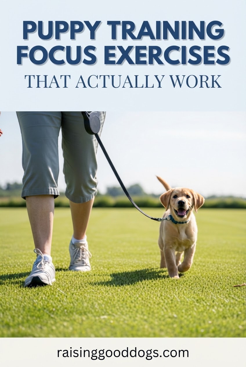 Puppy Training Focus Exercises That Actually Work