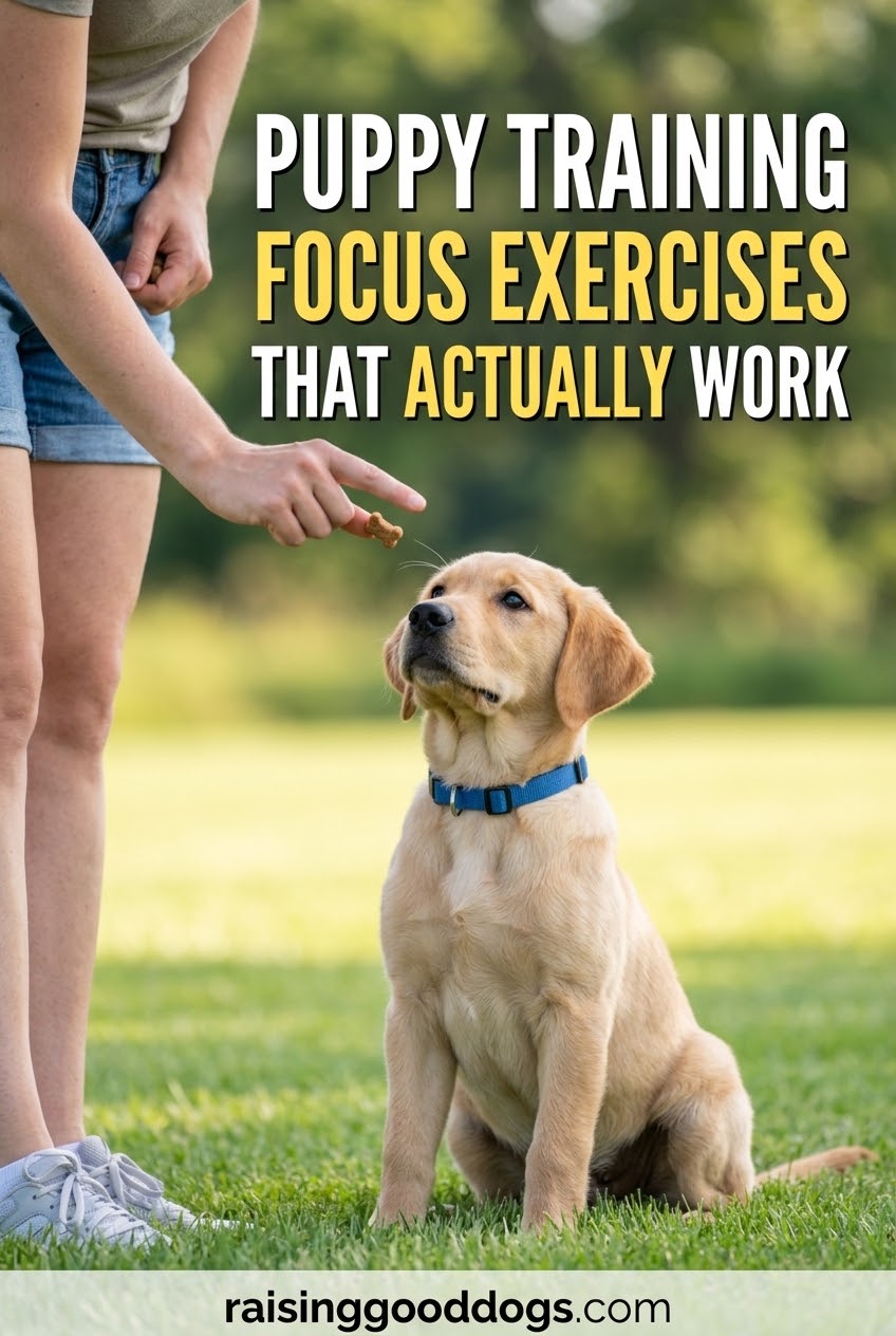 Puppy Training Focus Exercises That Actually Work