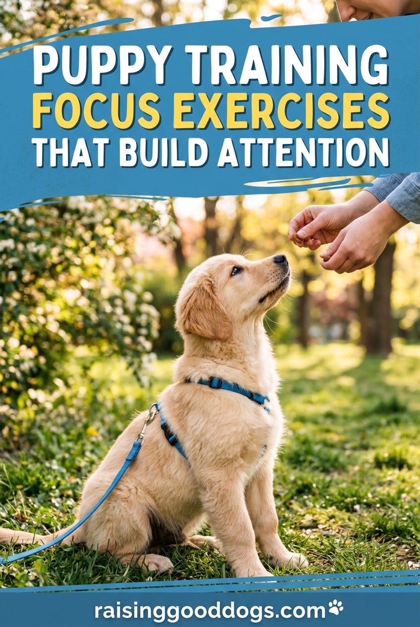 Puppy Training Focus Exercises That Build Attention