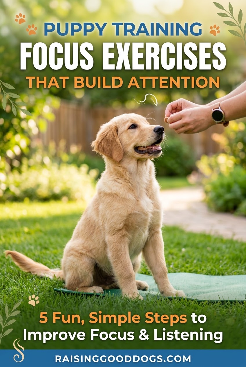 Puppy Training Focus Exercises That Build Attention