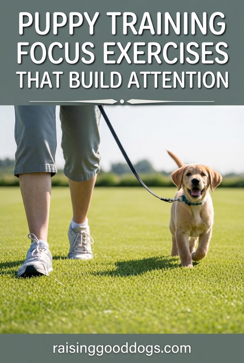 Puppy Training Focus Exercises That Build Attention