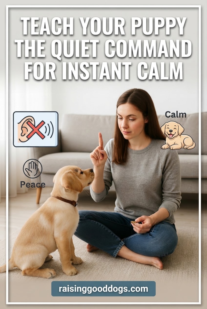 Teach Your Puppy the Quiet Command for Instant Calm