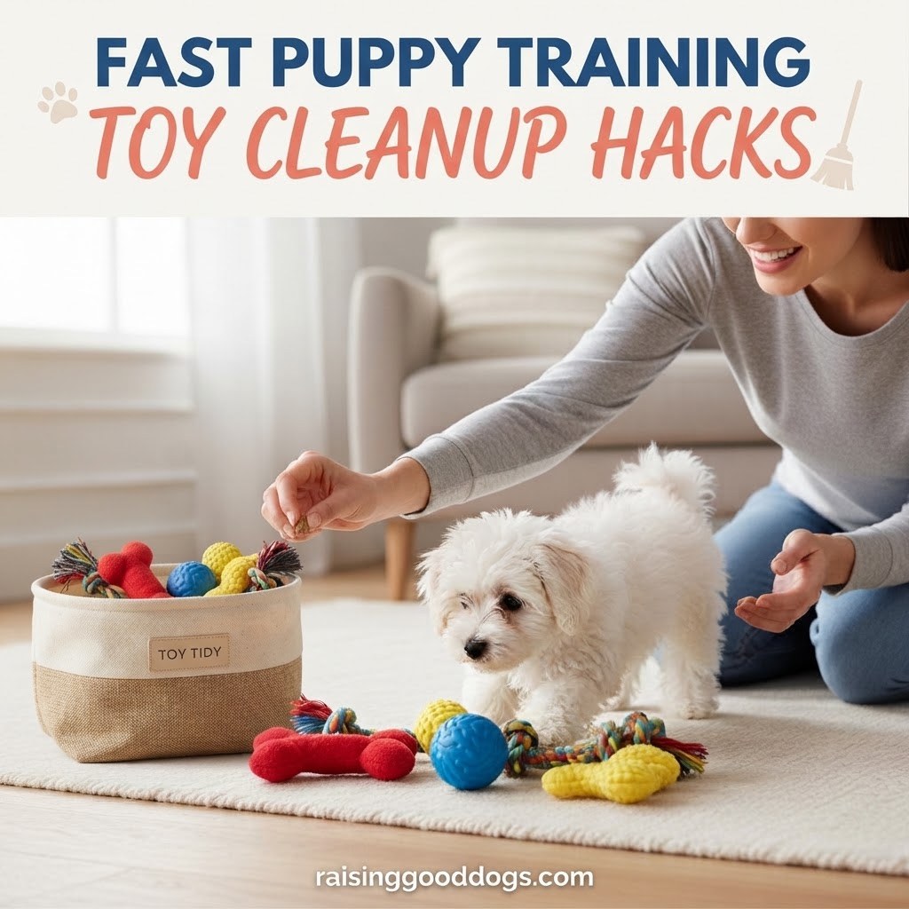 Fast Puppy Training Toy Cleanup Hacks