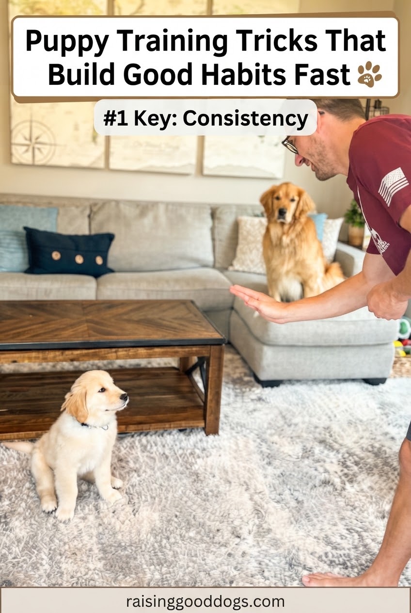 Puppy Training Tricks That Build Good Habits Fast