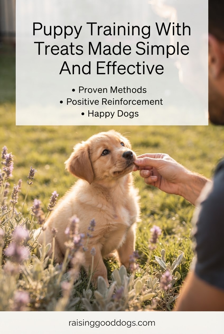 Puppy Training With Treats Made Simple And Effective