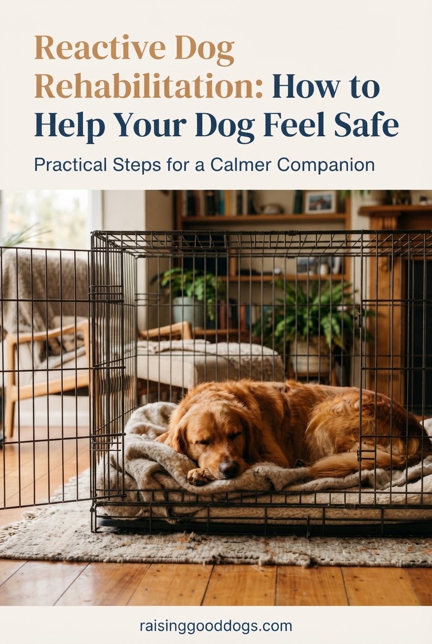 Reactive Dog Rehabilitation: How to Help Your Dog Feel Safe