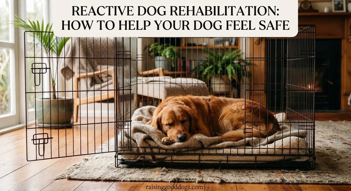 Reactive Dog Rehabilitation: How to Help Your Dog Feel Safe
