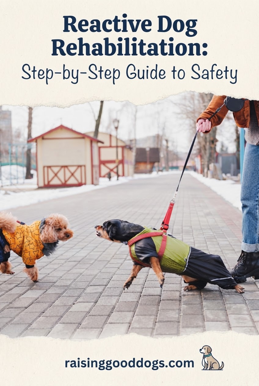 Reactive Dog Rehabilitation: Step-by-Step Guide to Safety