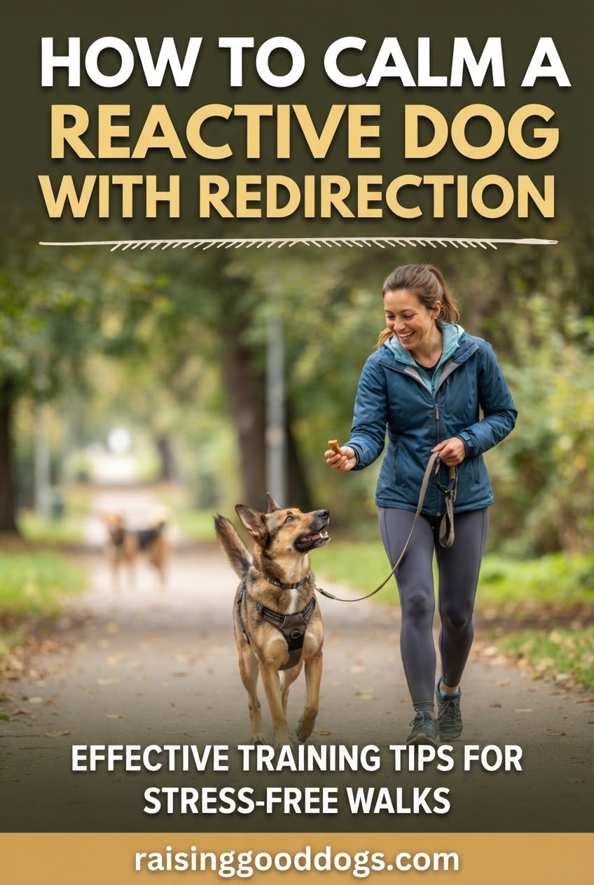 How to Calm a Reactive Dog with Redirection