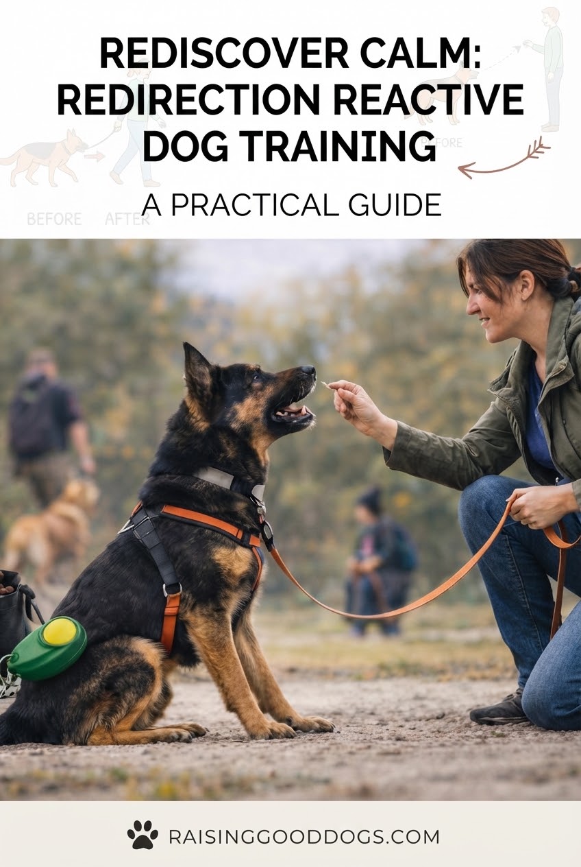 Redirection Reactive Dog Training: A Practical Guide
