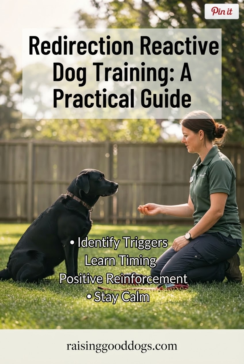 Redirection Reactive Dog Training: A Practical Guide