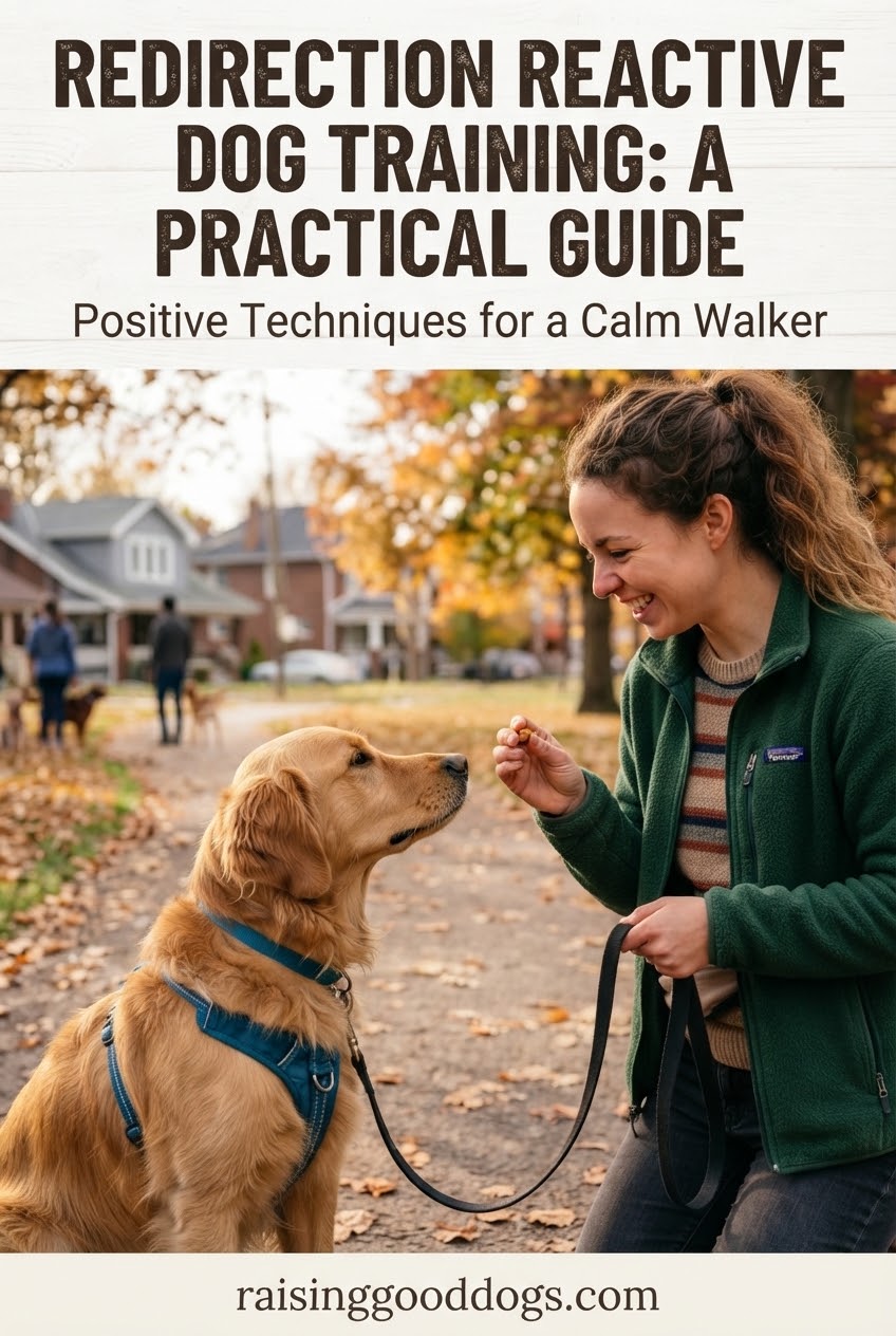 Redirection Reactive Dog Training: A Practical Guide