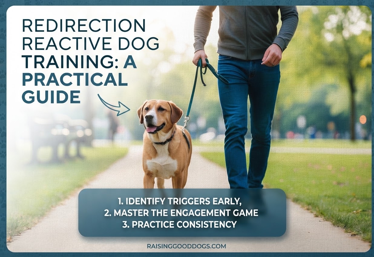 Redirection Reactive Dog Training: A Practical Guide