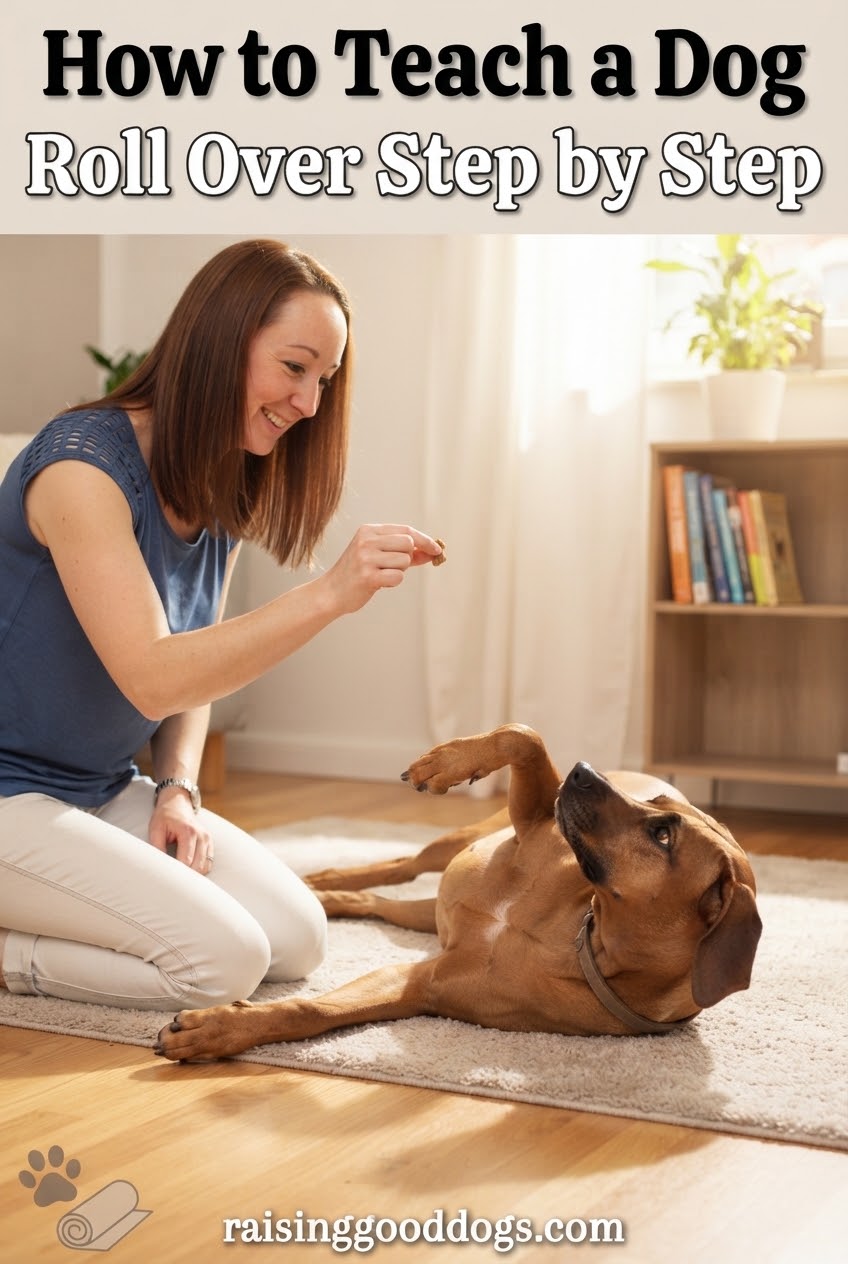 How to Teach a Dog Roll Over Step by Step