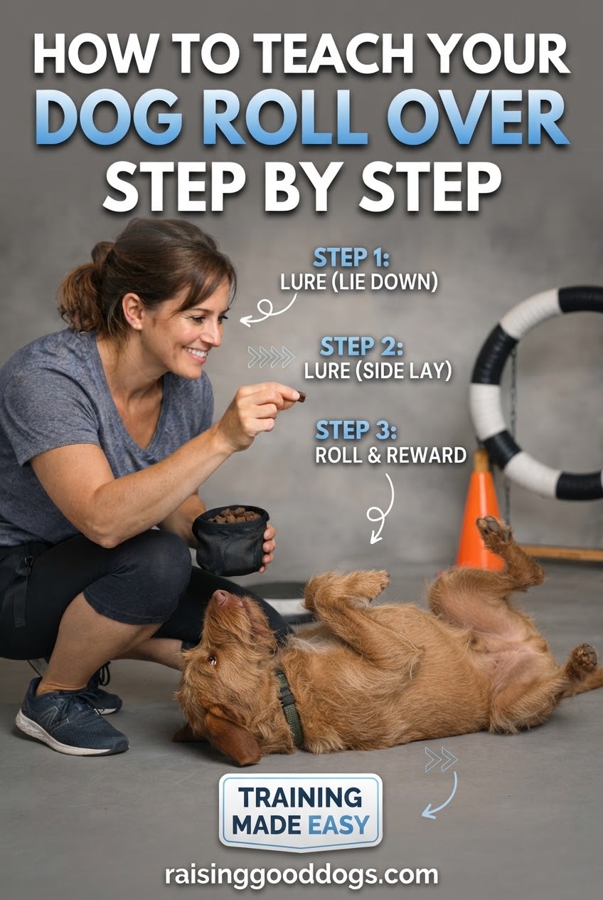 How to Teach Your Dog Roll Over Step by Step