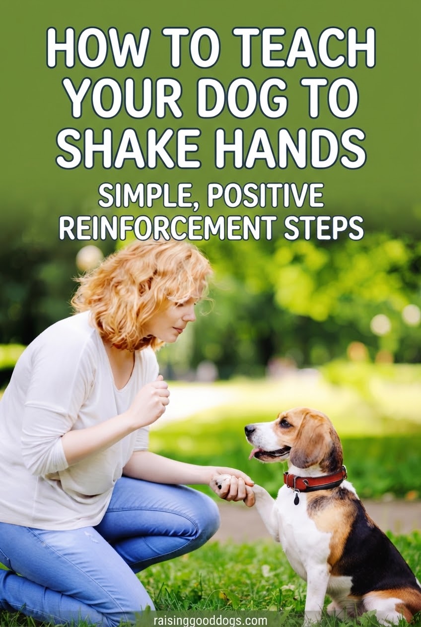 How To Teach Your Dog To Shake Hands