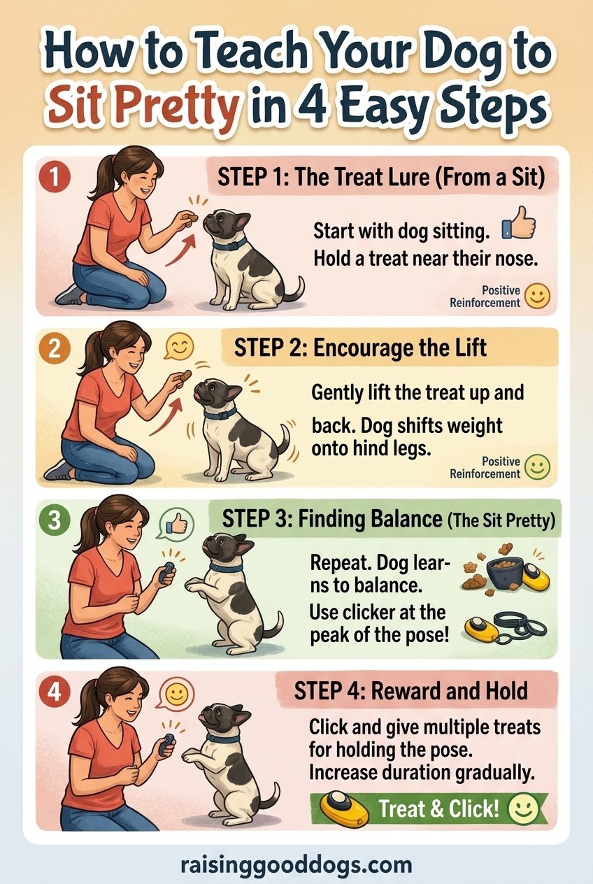 How to Teach Your Dog to Sit Pretty in 4 Easy Steps