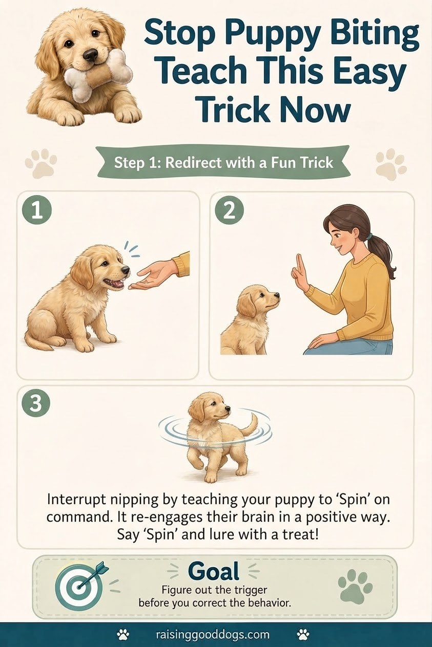 Stop Puppy Biting Teach This Easy Trick Now