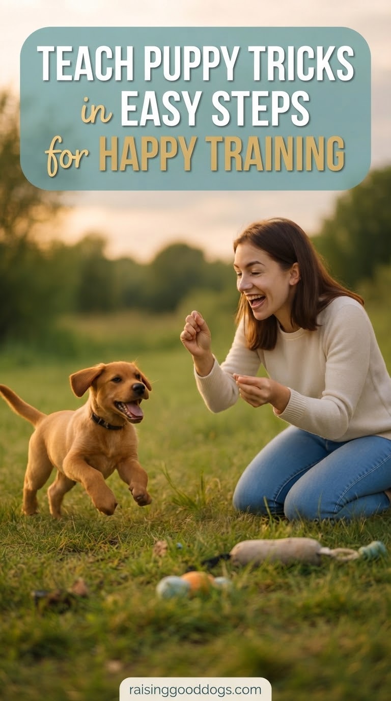 Teach Puppy Tricks in Easy Steps for Happy Training