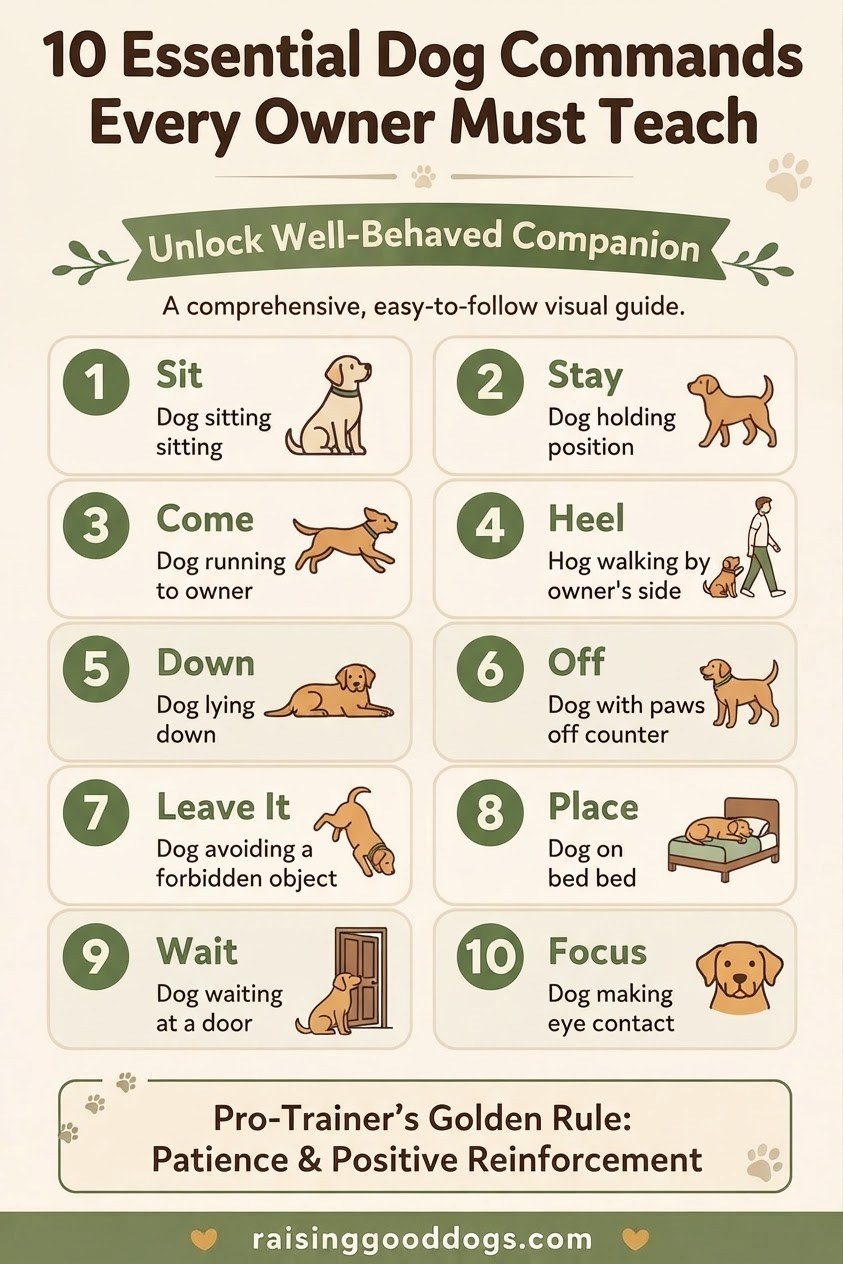10 Essential Dog Commands Every Owner Must Teach