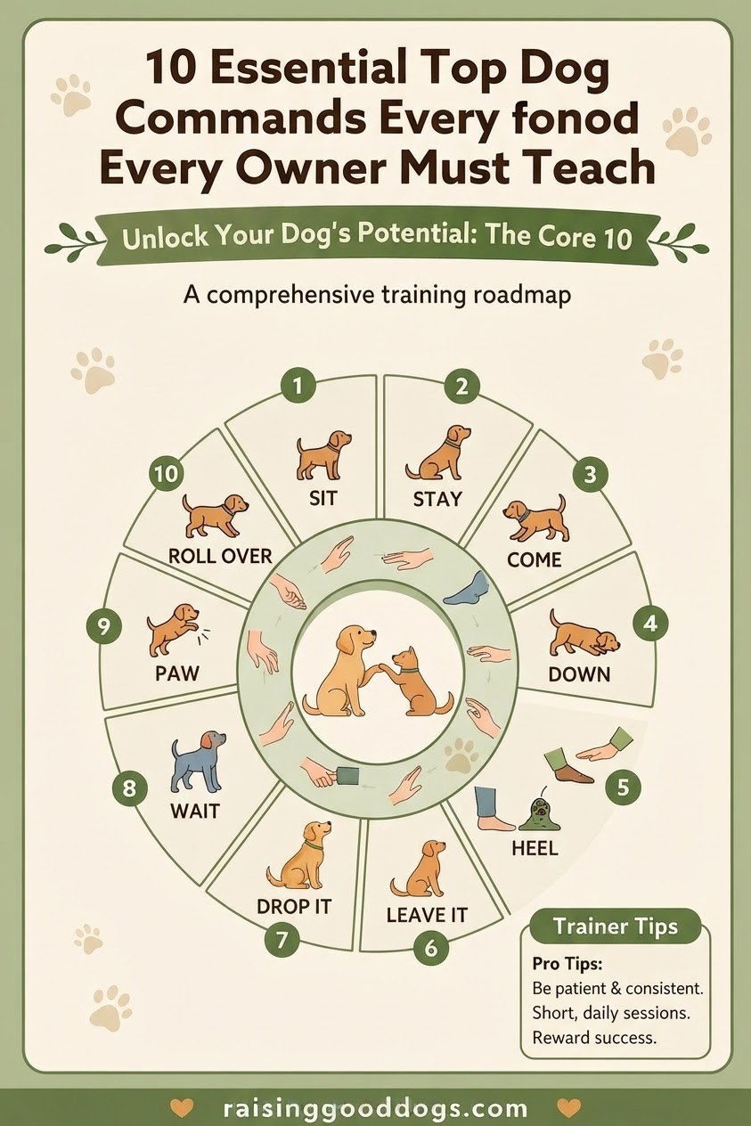 10 Essential Top Dog Commands Every Owner Must Teach