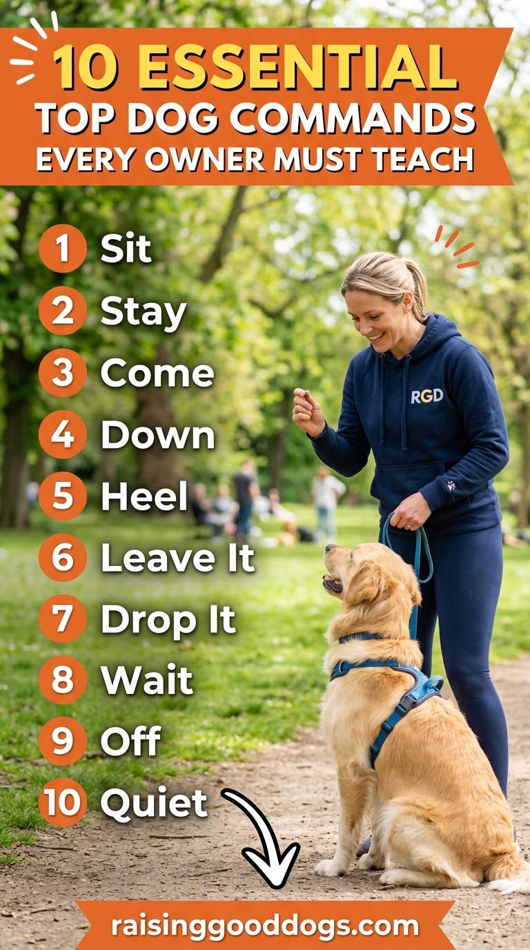 10 Essential Top Dog Commands Every Owner Must Teach